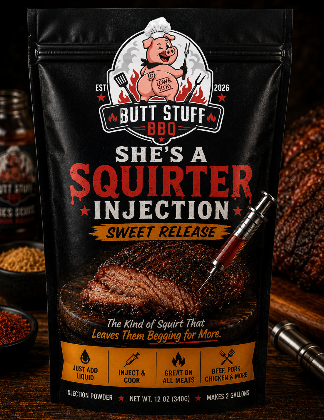 She's a Squirter β Sweet Release injection bottle